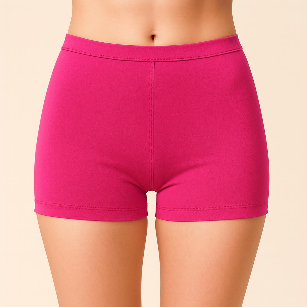 Girls Mid-Rise Boy Shorts Briefs