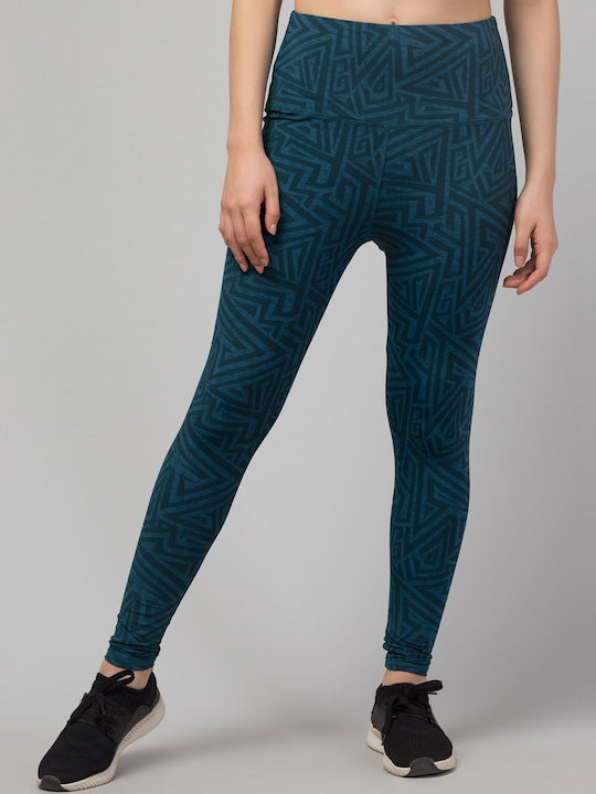 Women Printed Rapid-Dry Sports Tights