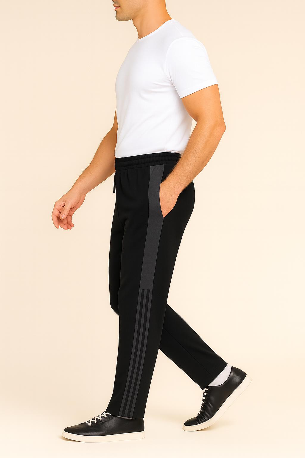 Men Rapid-Dry Side Pockets Track Pants