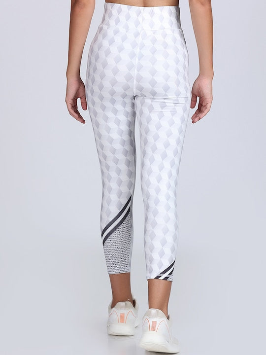 Women Dry Fit Printed High Waist Yoga Tights