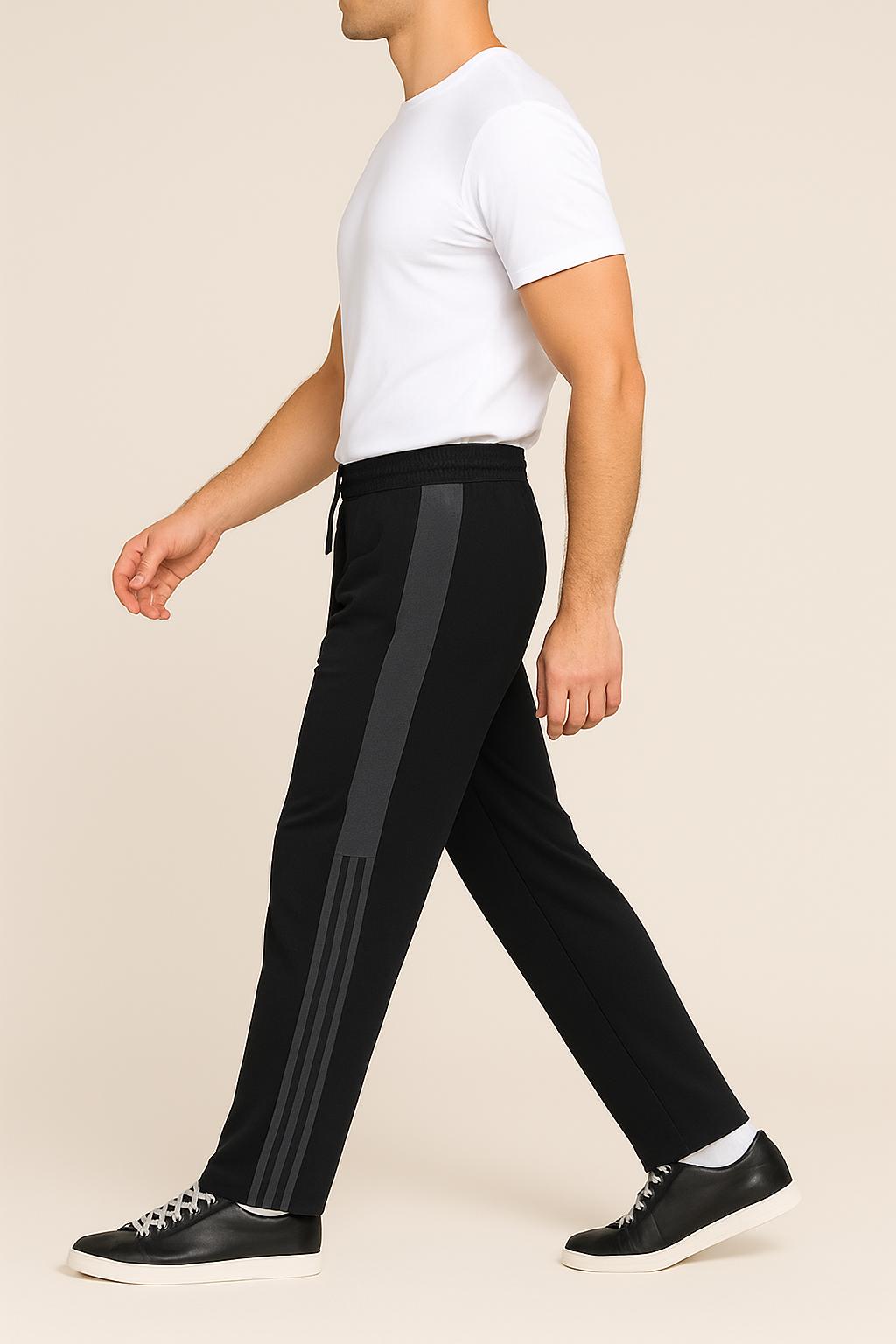 Men Rapid-Dry Side Pockets Track Pants