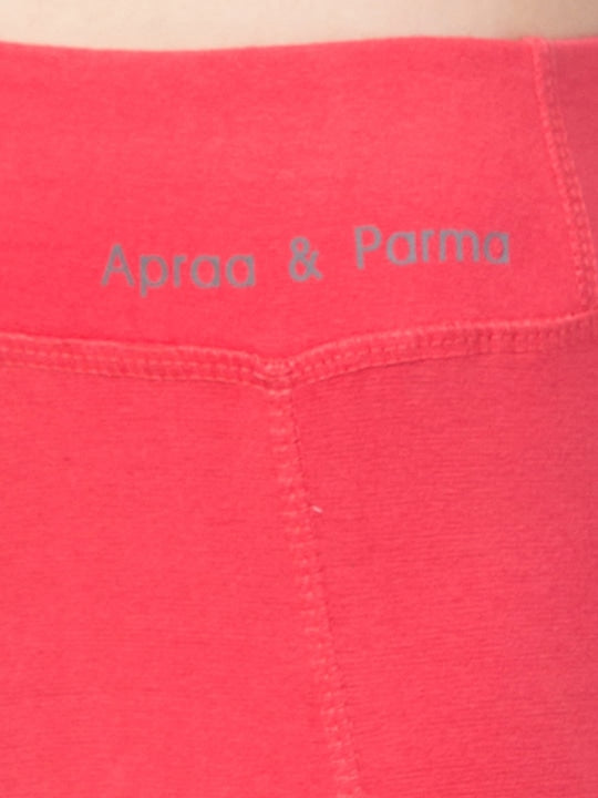 Women Solid Pink Slim Fit with pockets Leggings