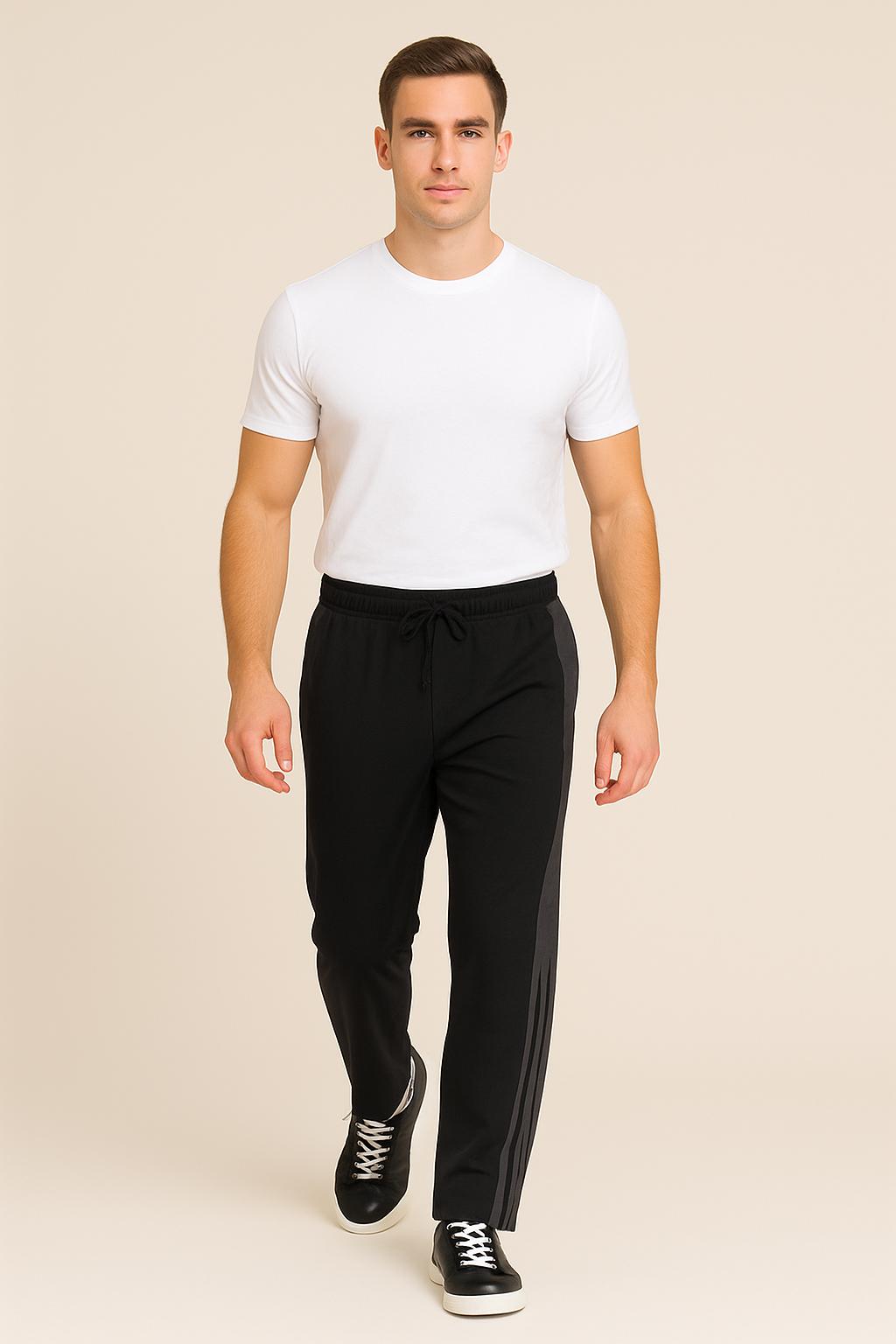 Men Rapid-Dry Side Pockets Track Pants