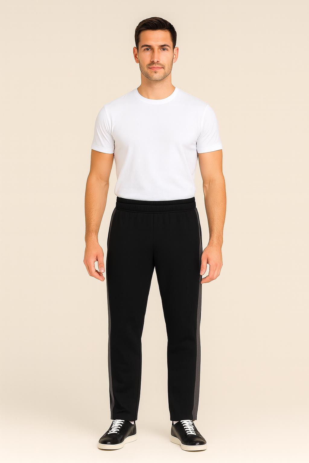 Men Rapid-Dry Side Pockets Track Pants