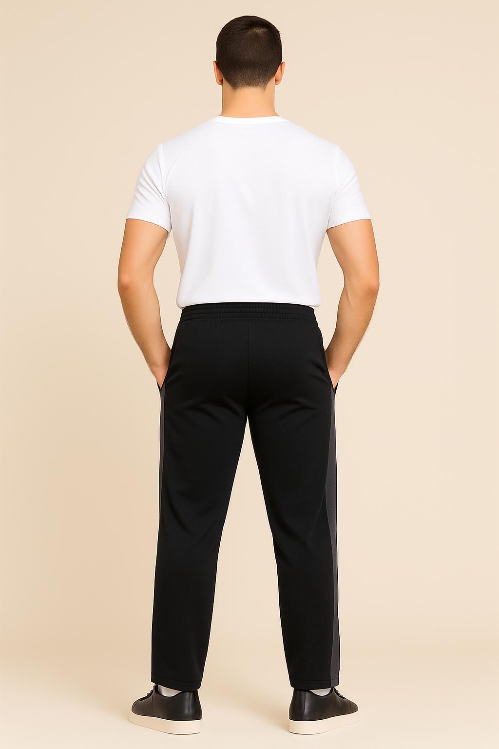 Men Rapid-Dry Side Pockets Track Pants