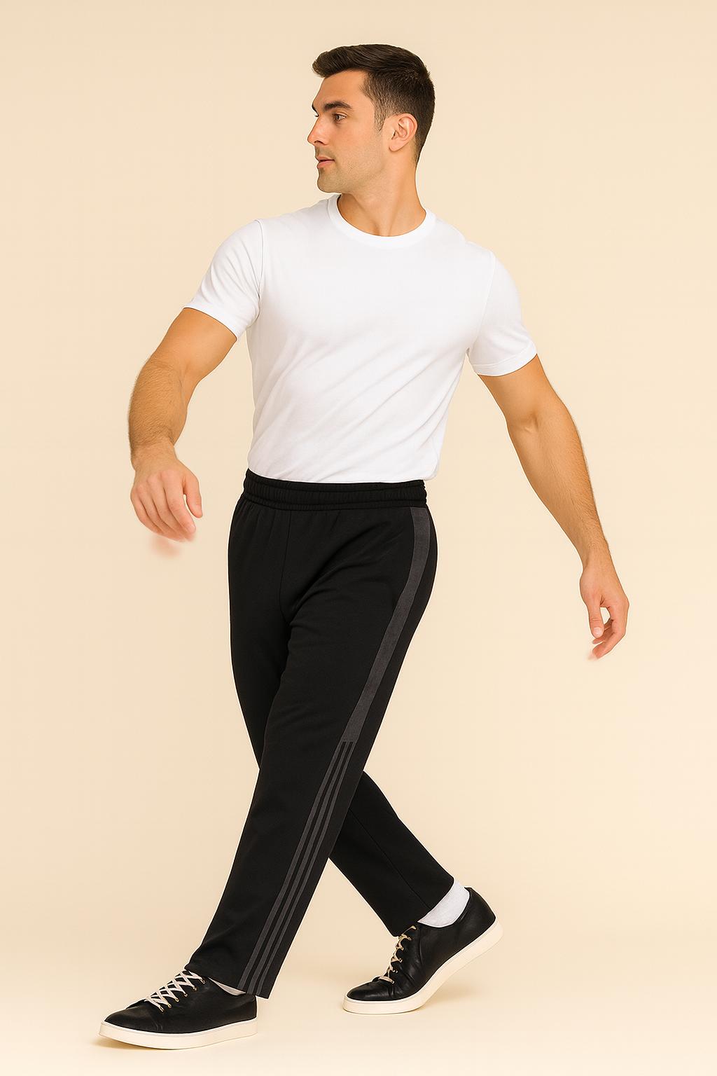 Men Rapid-Dry Side Pockets Track Pants