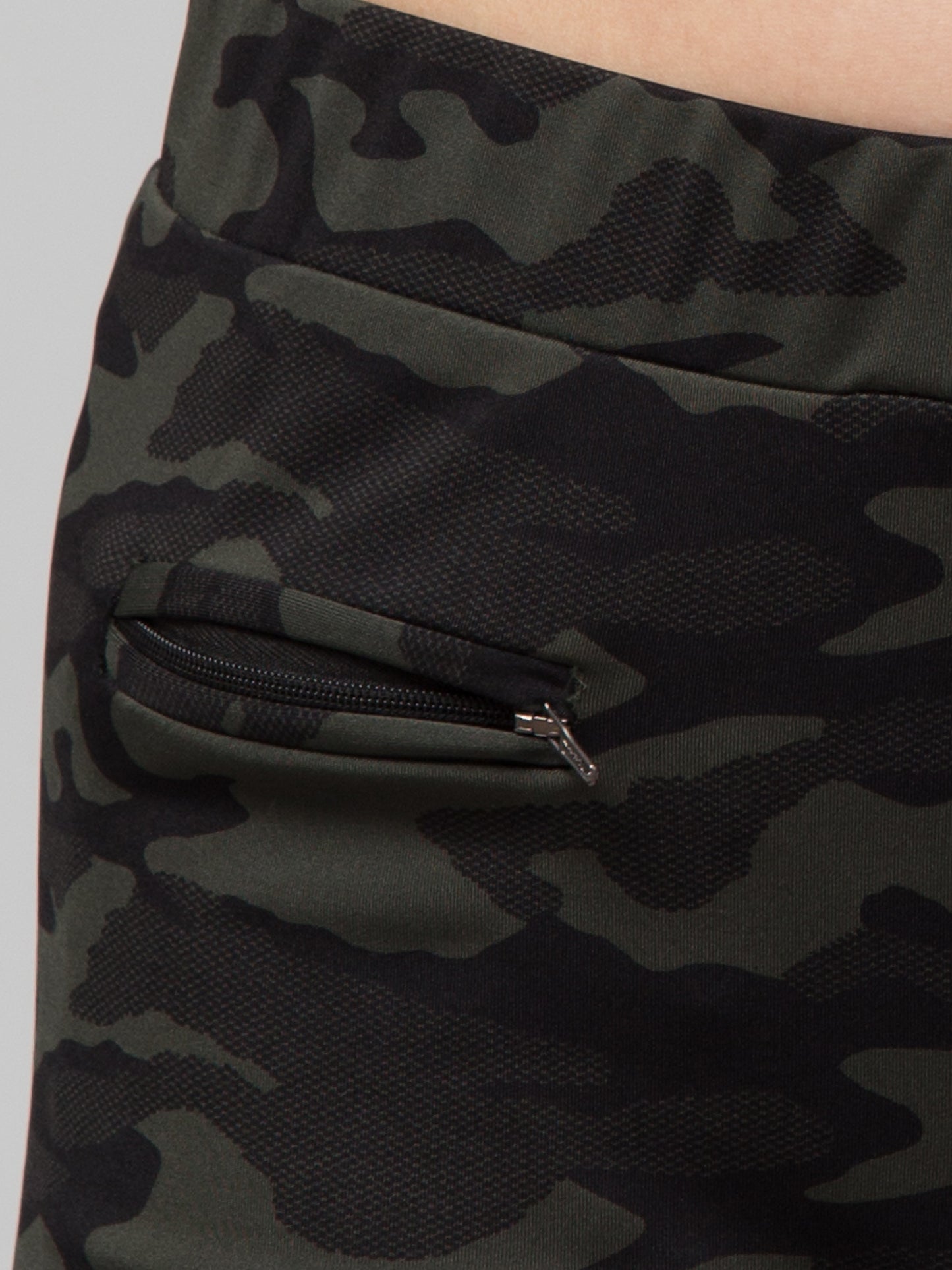 Women Camouflage Printed Sports Shorts