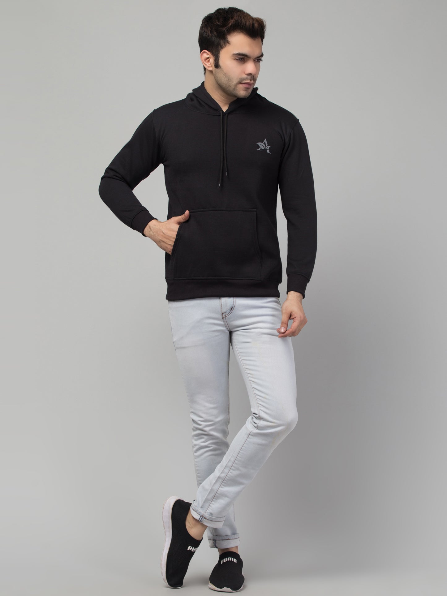 Long Sleeves Hood Pullover Sweatshirt