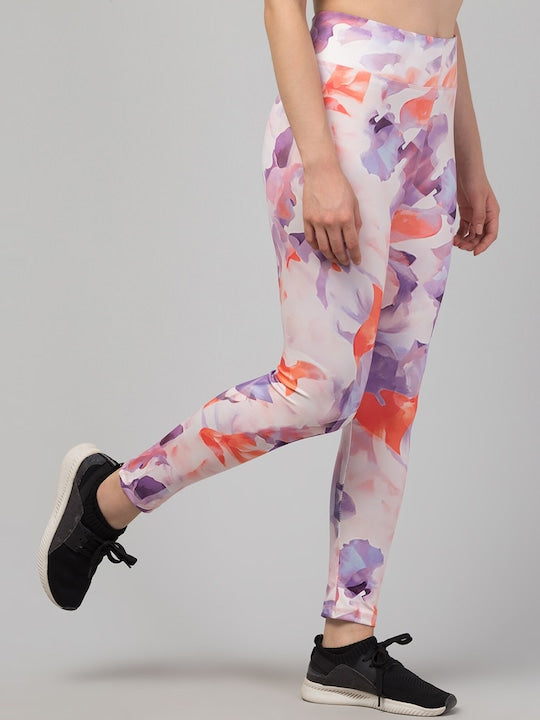 Women Printed Rapid Dry Sports Tights