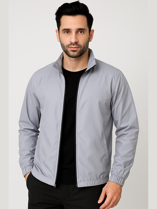 Men’s Track Jacket – NS Lycra (Nylon-Spandex) | 3 Pockets (2 Outside + 1 Inside