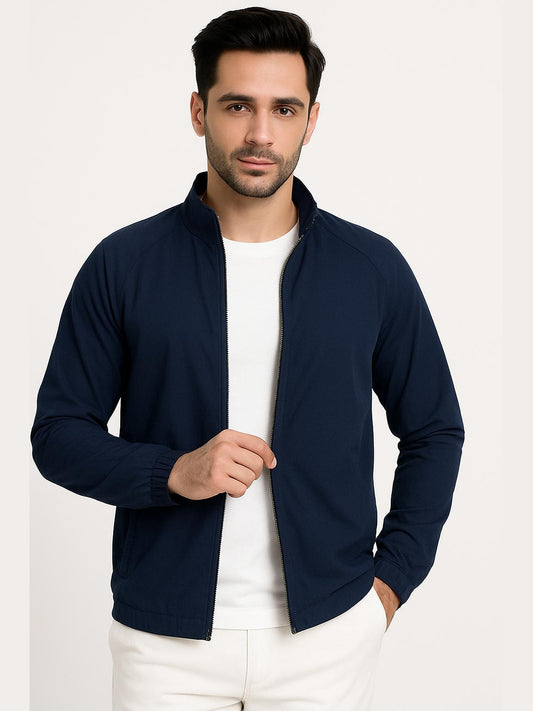 Men’s Track Jacket – NS Lycra (Nylon-Spandex) | 3 Pockets (2 Outside + 1 Inside