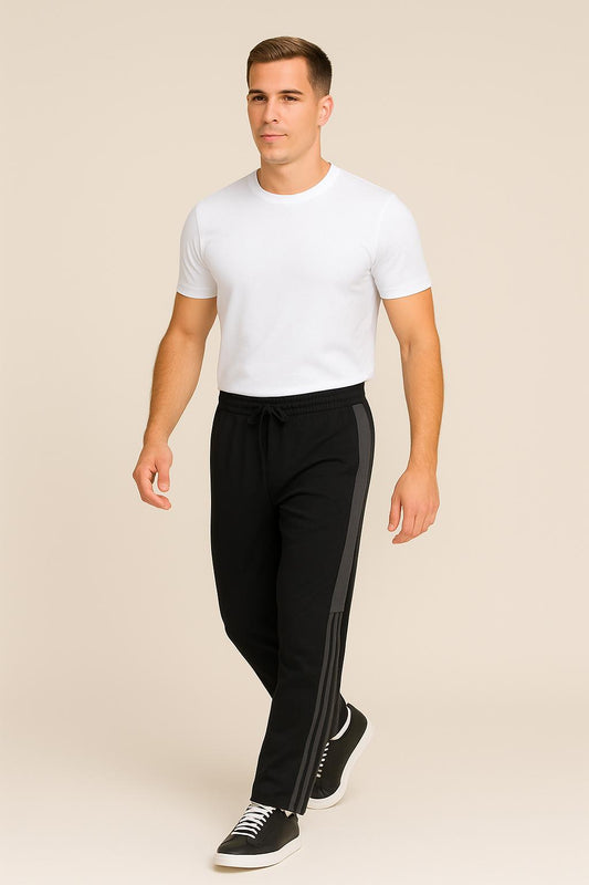 Men Rapid-Dry Side Pockets Track Pants