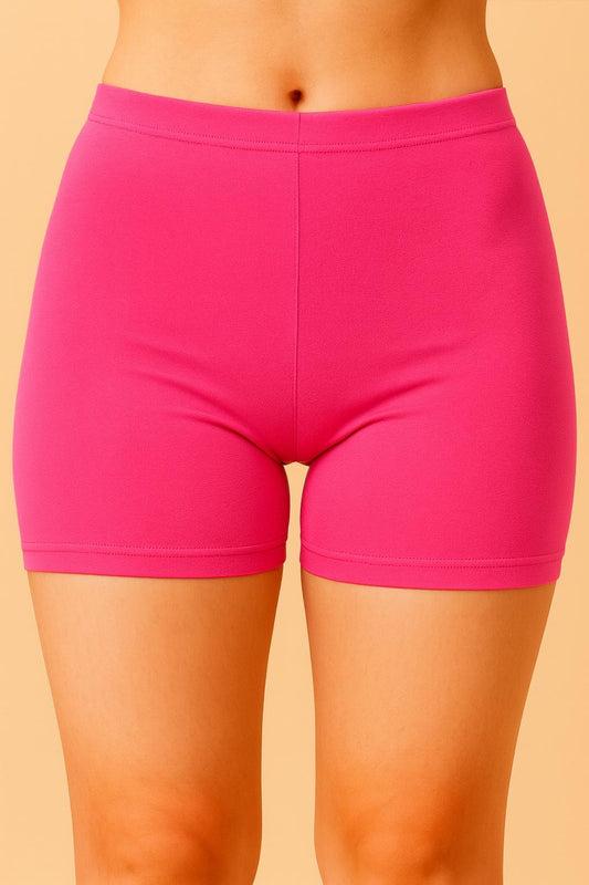 Women Solid Boyshorts Mid-Rise Stretch Fit
