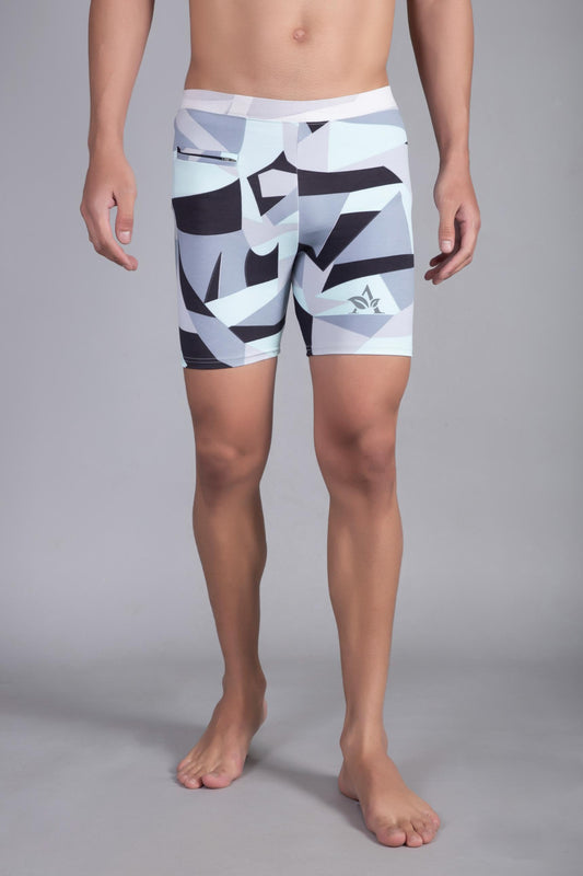 Men’s Swim Jammers with Key-Safety Zip Pocket