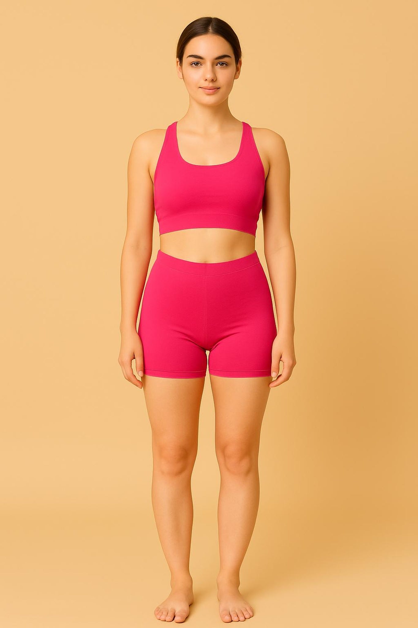 Women Solid Boyshorts Mid-Rise Stretch Fit