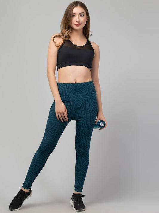 Women Printed Rapid-Dry Sports Tights