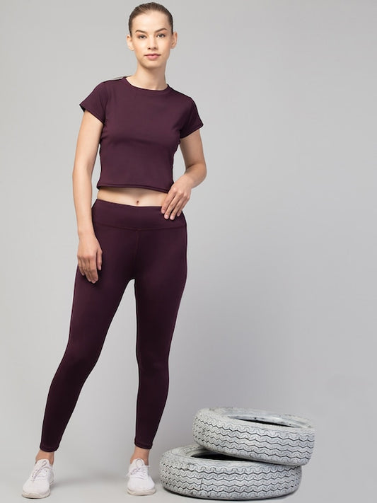 Women High Waist Dry-Fit Running Tights