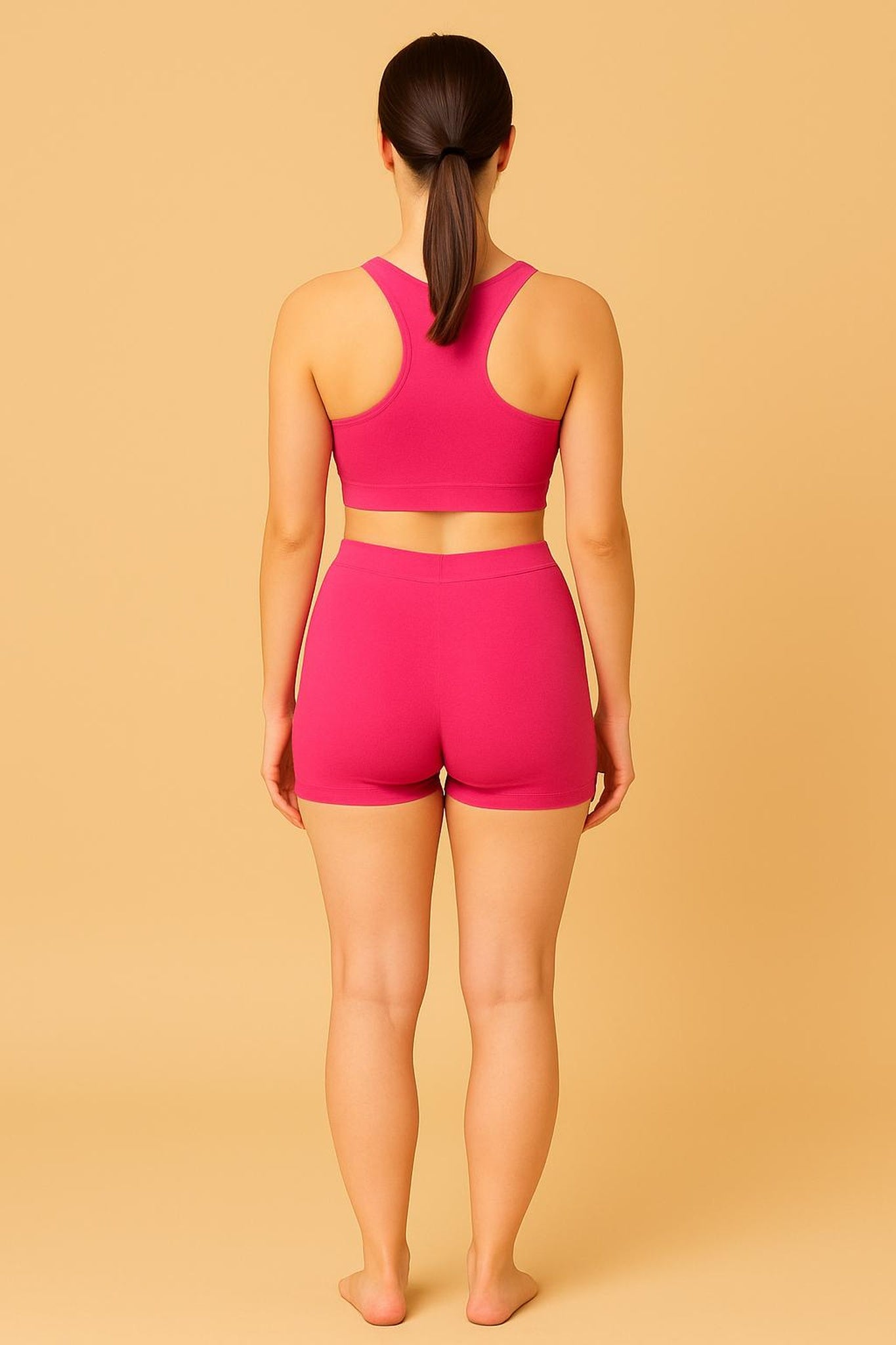 Women Solid Boyshorts Mid-Rise Stretch Fit
