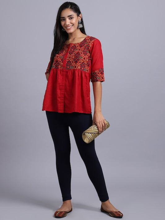 Women Solid Navy Blue  Slim Fit Leggings