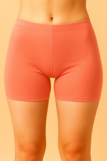 Women Solid Boyshorts Mid-Rise Stretch Fit
