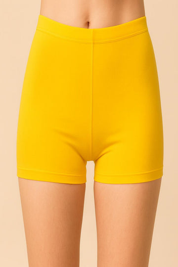 Women Solid Boyshorts Mid-Rise Stretch Fit