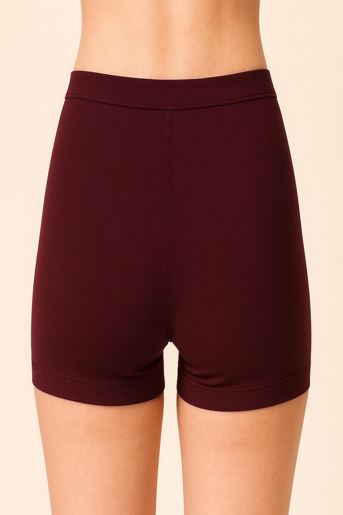 Women Solid Boyshorts Mid-Rise Stretch Fit
