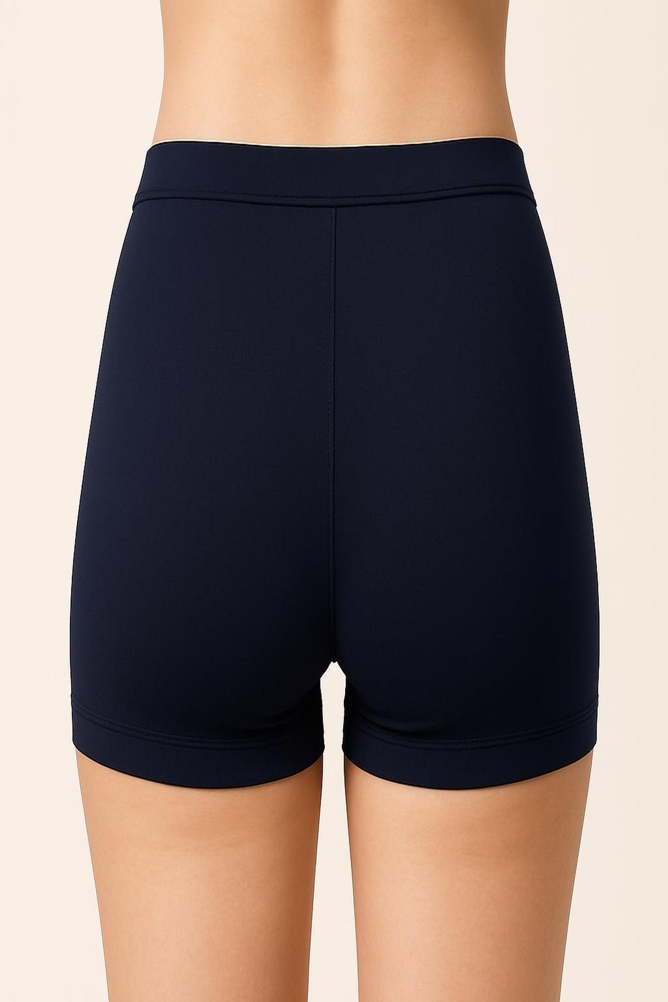 Women Solid Boyshorts Mid-Rise Stretch Fit